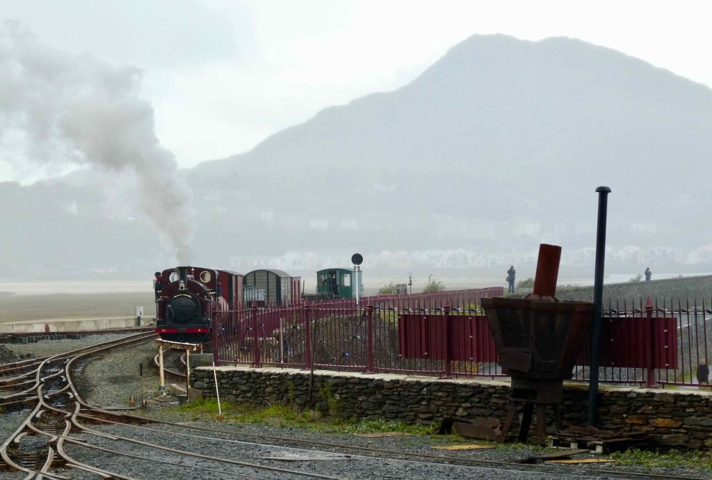 Goods Train approaching Boston Lodge