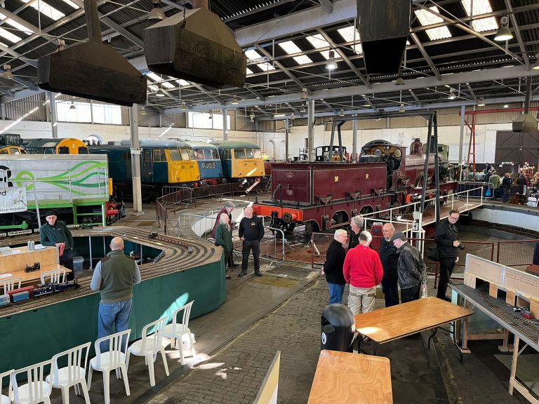 view of the turntable