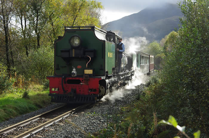 Garratt: north of Beddgelert