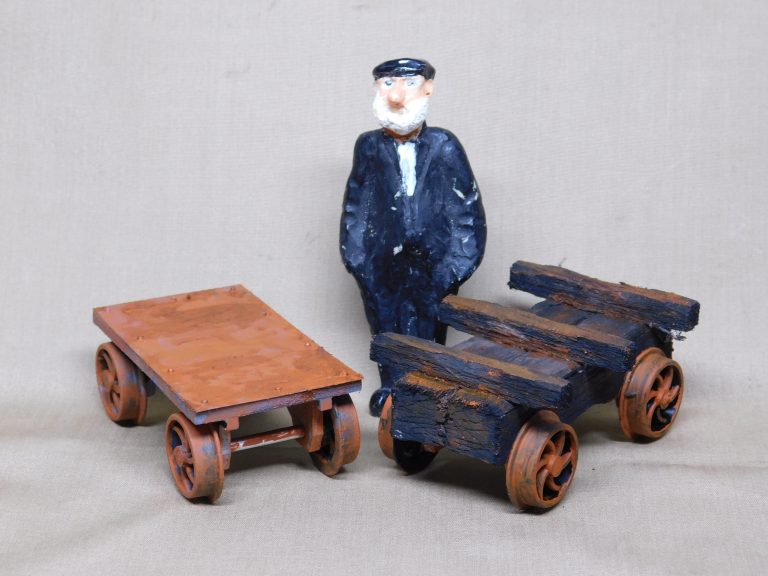 Penrhyn foundry wagons.