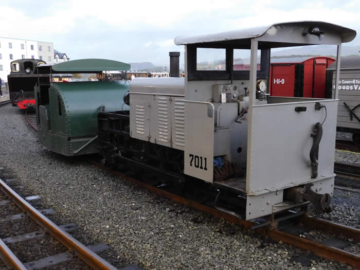 Mary Ann, an Open Simplex, and Moelwyn, a Baldwin Gas Mechanical