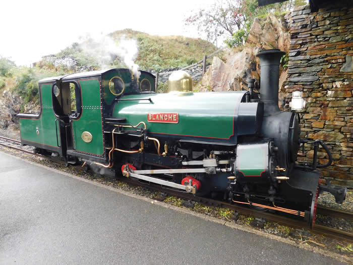 Blanche at Tan-y-Bwlch