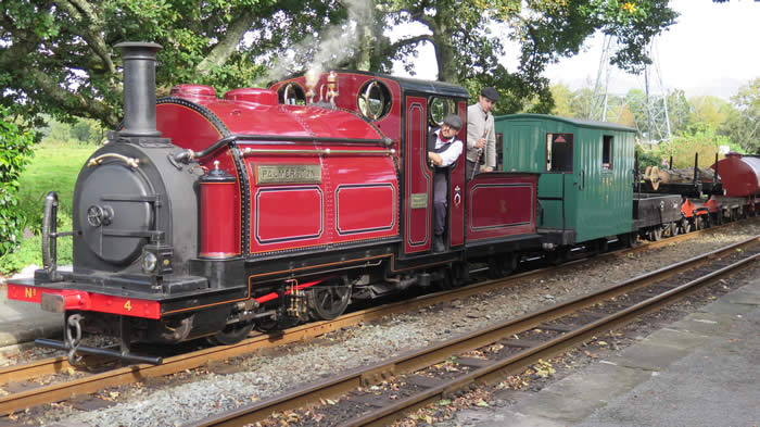 Palmerston with goods at Minffordd