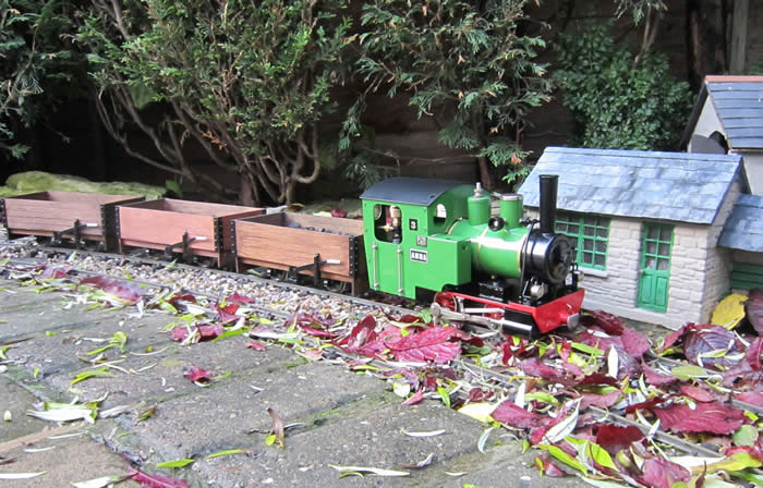 Beck "Anna" running on the BLR