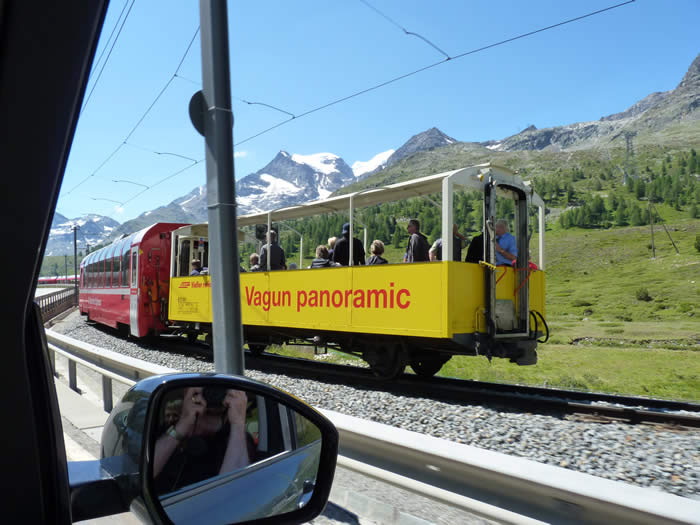 Travelling in style on the Bernina Express Switzerland