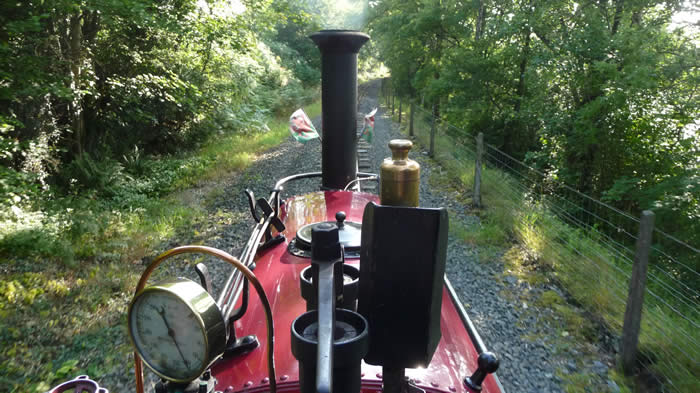 Alice : a view from the footplate