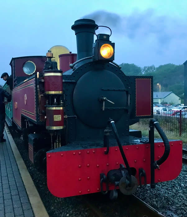 Russell at Harbour Station: WHR 100
