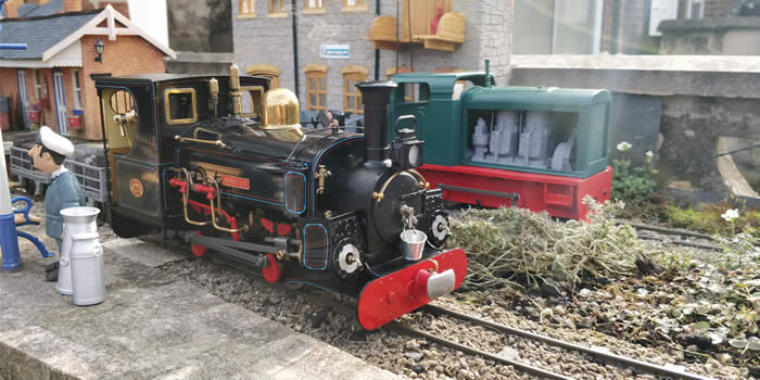 Charles and "Ajax" working hard