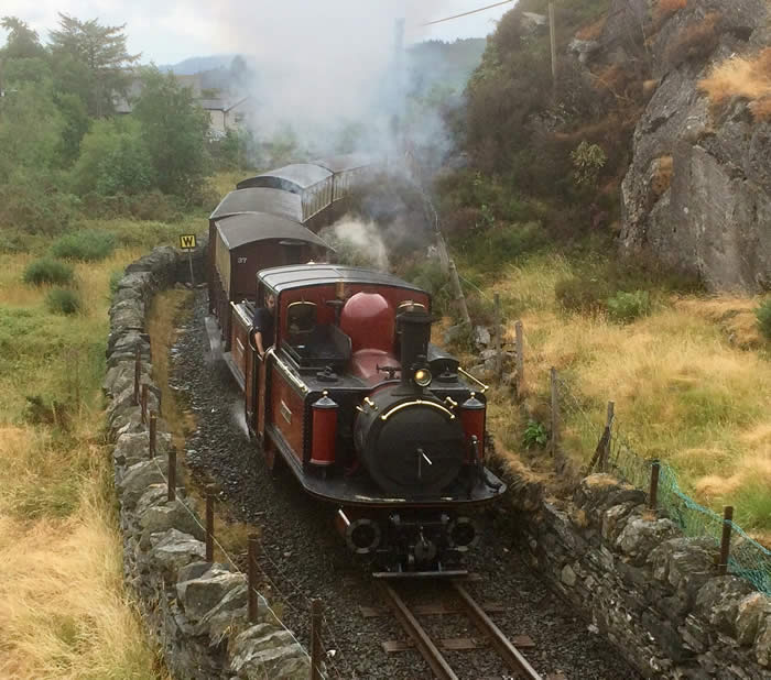 David Lloyd George near Tanygrisiau
