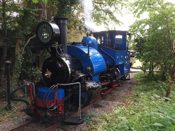 The final run at Adrian Shooter's garden line