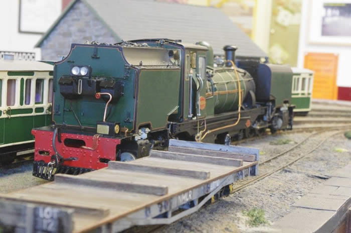 NGG16 Garratt waiting at Porthmadog for the next train to Beddgelert