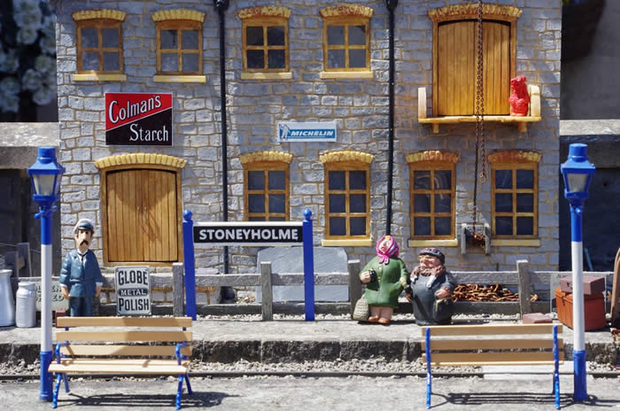 Waiting for the train