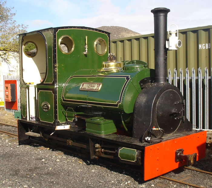 Peckett Jurassic at Lincolnshire Coast Light Railway