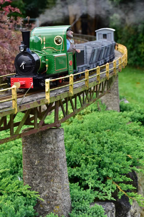 Kathleen at Willen Light Railway