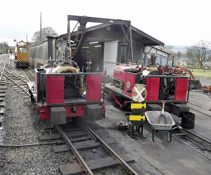 Maid Marion and Alice at Bala