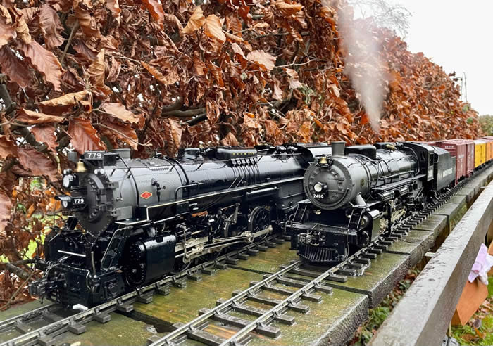 Nickel Plate Line Berkshire and Union Pacific Mikado Gauge 1