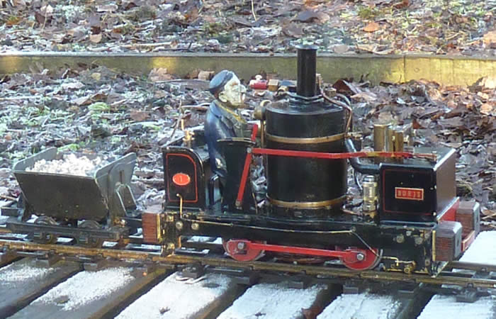 Grumpy to be out on such a frosty day