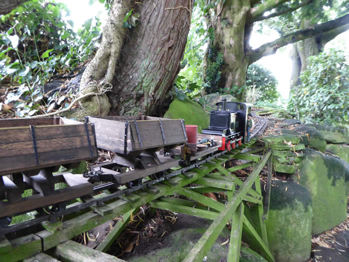 Tan-y-bryn wooden viaduct