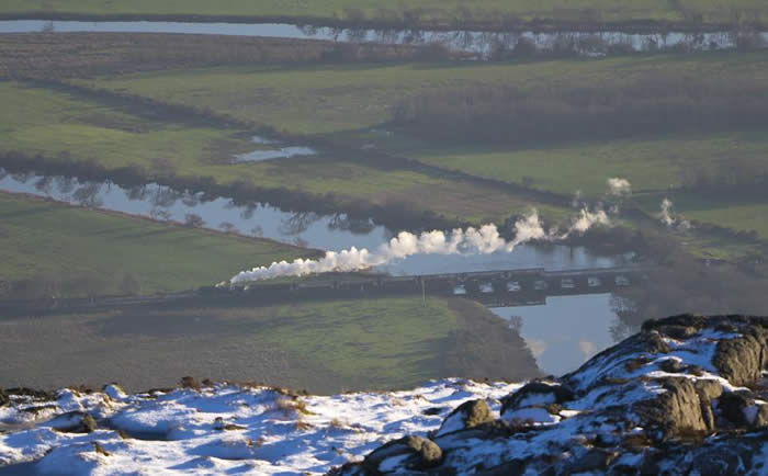 Pont Croesor from Moel Ddu