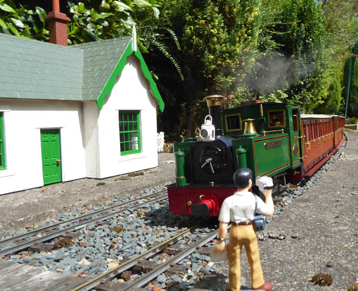 A "gricer" at Rivelin Glenn