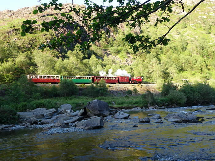 What a Train! What a Landscape! What a Day!