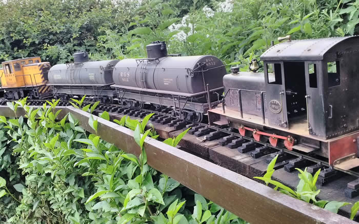 Switching tanks at Crayke