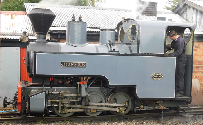 French WW1 Kerr Stuart Joffre at West Lancs Railway