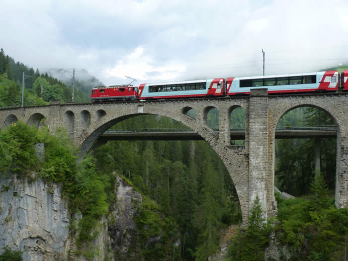 Glacier Express Switzerland : Solis Bridge