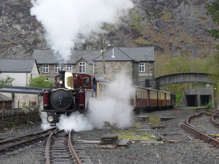 Taliesin approaching Blaenau Ffestiniog