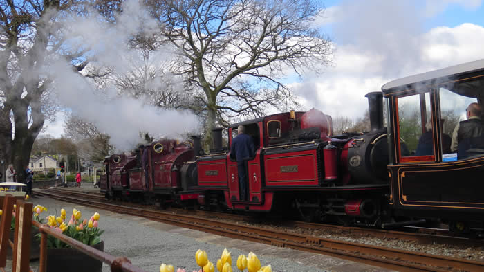 The " Snowdonian" passes through Minffordd