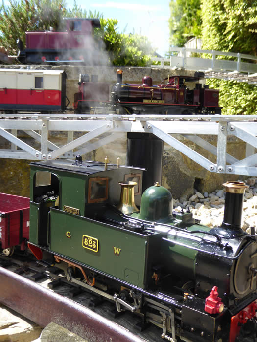 Three levels at Foxhill