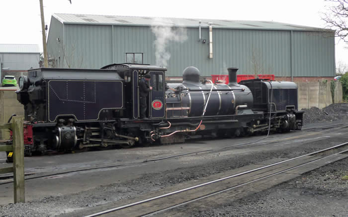 Cockerill built No 87 at Dinas WHR