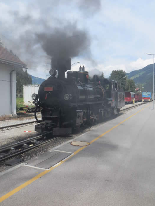 At Mayrhofen on the Zillertalbahn