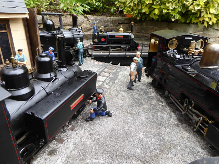Lawnswood turntable and engine shed